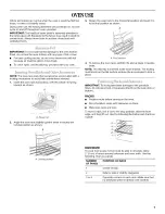 Предварительный просмотр 7 страницы Whirlpool WOS52EM4AS Use & Care Manual