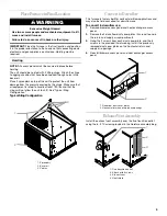 Preview for 5 page of Whirlpool WPG Installation Instructions Manual