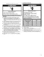 Preview for 7 page of Whirlpool WPG Installation Instructions Manual