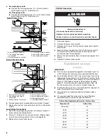 Preview for 8 page of Whirlpool WPG Installation Instructions Manual