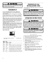 Preview for 4 page of Whirlpool WPHI-116B User Instructions