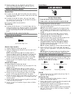 Preview for 7 page of Whirlpool WRB322DMBW00 User Instructions