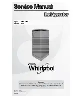 Предварительный просмотр 1 страницы Whirlpool WRD 72PS Service Manual