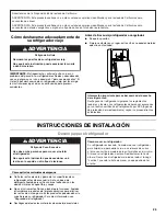 Предварительный просмотр 23 страницы Whirlpool WRF535SMBB User Instructions