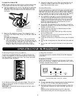 Preview for 6 page of Whirlpool WRF560SE User Manual