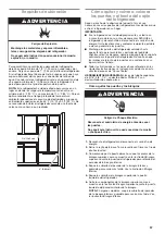 Предварительный просмотр 57 страницы Whirlpool WRF560SEHB Installation And User Instructions Manual