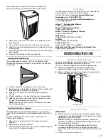 Предварительный просмотр 13 страницы Whirlpool  WRF560SEYW Refrigerator Use & Care Manual