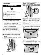 Предварительный просмотр 36 страницы Whirlpool  WRF560SEYW Refrigerator Use & Care Manual