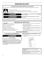 Preview for 2 page of Whirlpool WRF560SFYB00 User Instructions