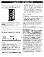 Предварительный просмотр 18 страницы Whirlpool WRF57R18DM User Manual