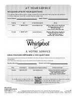 Предварительный просмотр 124 страницы Whirlpool WRF736SDAB Use & Care Manual