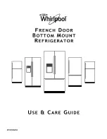 Whirlpool WRF736SDAB0 Use & Care Manual предпросмотр