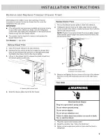 Preview for 9 page of Whirlpool WRF736SDAB00 Use & Care Manual