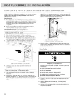 Preview for 50 page of Whirlpool WRF736SDAB00 Use & Care Manual