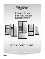 Whirlpool WRF757SD02 Use & Care Manual предпросмотр