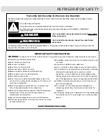 Preview for 3 page of Whirlpool WRF757SD02 Use & Care Manual