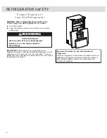 Preview for 4 page of Whirlpool WRF757SD02 Use & Care Manual