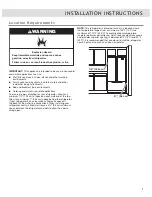 Preview for 7 page of Whirlpool WRF757SD02 Use & Care Manual