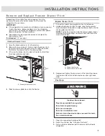 Preview for 11 page of Whirlpool WRF757SD02 Use & Care Manual