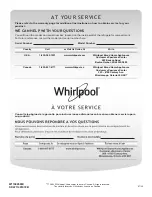 Preview for 41 page of Whirlpool WRF757SD02 Use & Care Manual