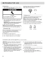 Preview for 24 page of Whirlpool WRF757SDEH01 Use & Care Manual