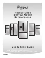 Whirlpool WRF757SDEM Use & Care Manual предпросмотр