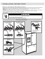 Предварительный просмотр 8 страницы Whirlpool WRF757SDHV00 Use & Care Manual