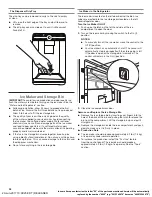 Preview for 28 page of Whirlpool WRF954CIHV Use And Care Manual