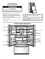 Preview for 4 page of Whirlpool WRF954CIHZ02 Use & Care Manual