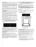 Preview for 24 page of Whirlpool WRF954CIHZ02 Use & Care Manual