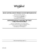 Предварительный просмотр 1 страницы Whirlpool WRF974CIHV00 Use And Care Manual