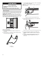 Предварительный просмотр 10 страницы Whirlpool WRF974CIHV00 Use And Care Manual