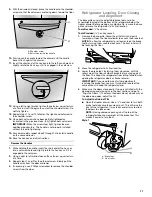 Предварительный просмотр 11 страницы Whirlpool WRF991BOOM User Instructions