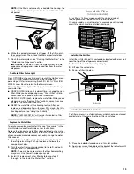 Предварительный просмотр 13 страницы Whirlpool WRF991BOOM User Instructions