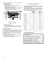 Предварительный просмотр 14 страницы Whirlpool WRF991BOOM User Instructions