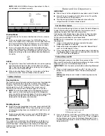 Предварительный просмотр 18 страницы Whirlpool WRF991BOOM User Instructions