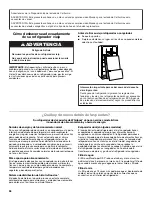 Предварительный просмотр 36 страницы Whirlpool WRF991BOOM User Instructions