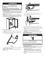 Предварительный просмотр 9 страницы Whirlpool WRF992FIFE00 User Manual