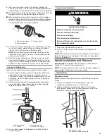 Предварительный просмотр 13 страницы Whirlpool WRF992FIFE00 User Manual