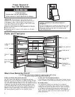 Предварительный просмотр 4 страницы Whirlpool WRF992FIFM User Manual