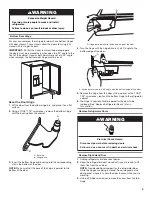 Предварительный просмотр 9 страницы Whirlpool WRF992FIFM User Manual