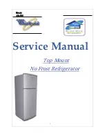 Предварительный просмотр 1 страницы Whirlpool WRID41TC Service Manual