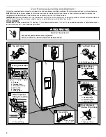 Предварительный просмотр 4 страницы Whirlpool WRL767SIAM User Instructions