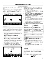 Предварительный просмотр 11 страницы Whirlpool WRL767SIAM User Instructions