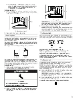 Предварительный просмотр 13 страницы Whirlpool WRL767SIAM User Instructions