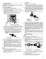 Preview for 9 page of Whirlpool WRS321CDBM Installation Manual