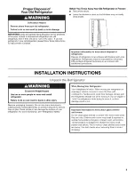 Preview for 3 page of Whirlpool WRS322FDAB00 User Instructions