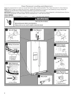 Preview for 4 page of Whirlpool WRS322FDAB00 User Instructions