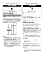 Preview for 7 page of Whirlpool WRS322FDAB00 User Instructions