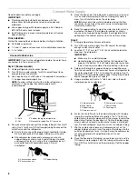 Предварительный просмотр 8 страницы Whirlpool WRS325FDAM Installation Instructions And Owner'S Manual